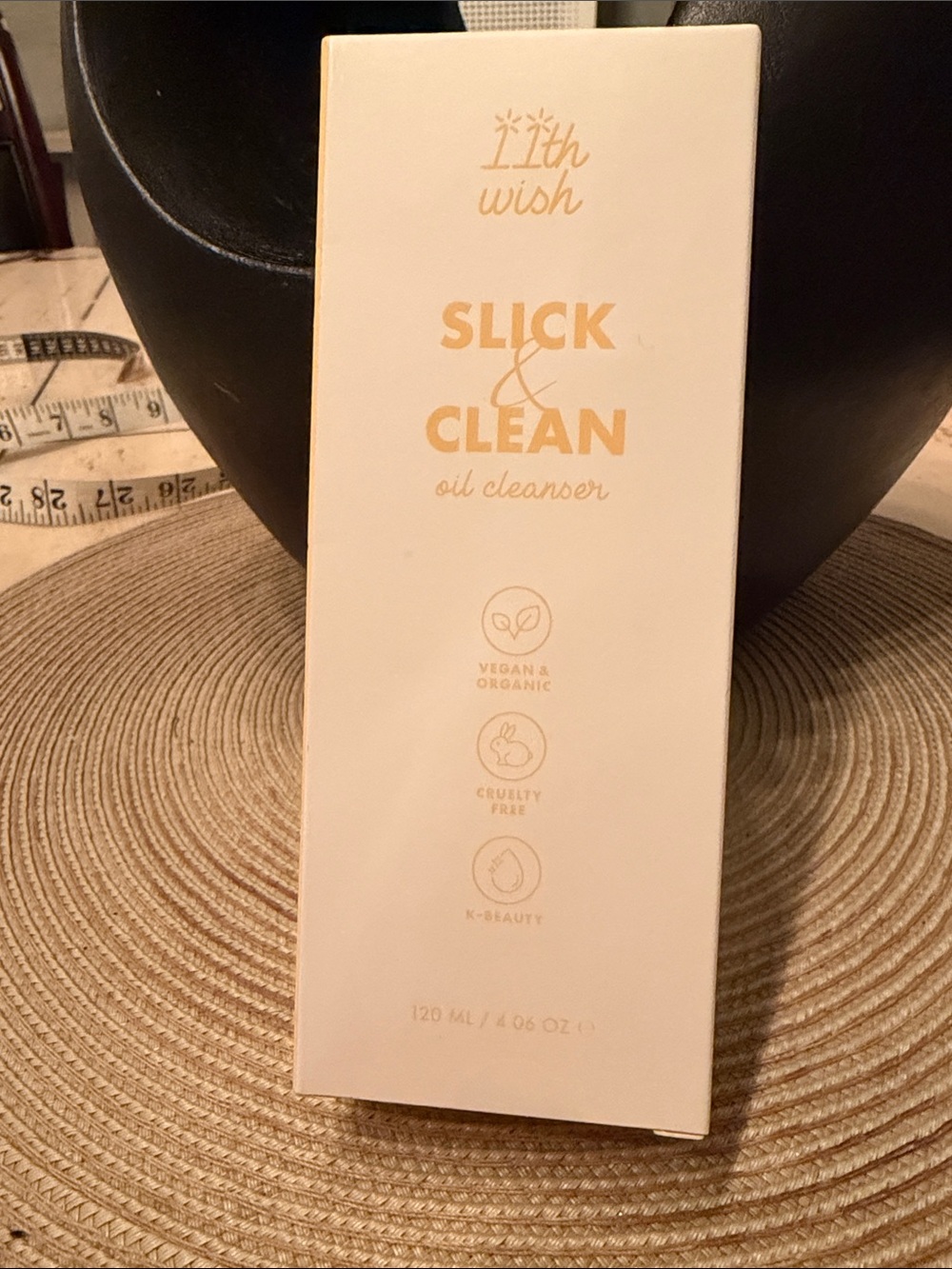 11th Wish Slick & Clean Oil Cleanser Sealed in Box 4.06 Oz.